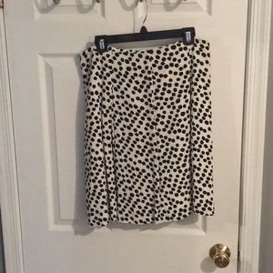 Polka dot skirt from Loft NWT